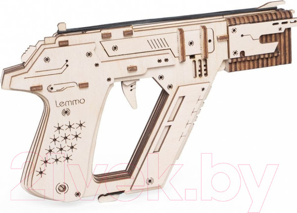 Изображение товара Пистолет игрушечный Lemmo Пистолет-резинкострел Бластер / 01-93