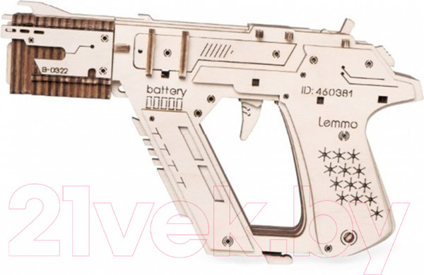 Изображение товара Пистолет игрушечный Lemmo Пистолет-резинкострел Бластер / 01-93