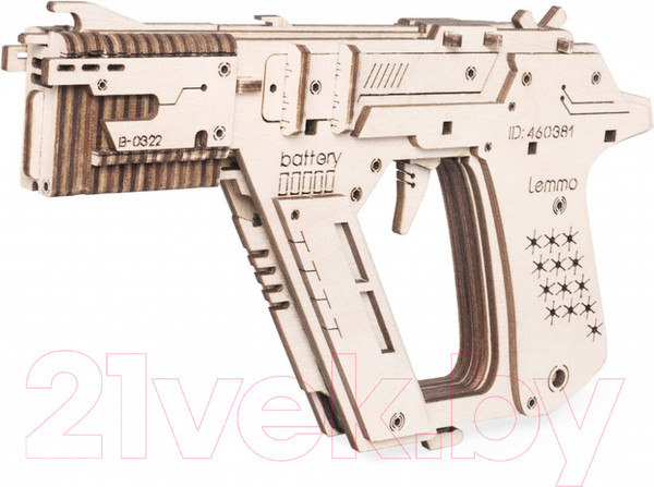 Изображение товара Пистолет игрушечный Lemmo Пистолет-резинкострел Бластер / 01-93