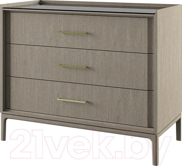 Изображение товара Комод Молодечномебель Брюгге В3 ВМФ-1685 (капучино)