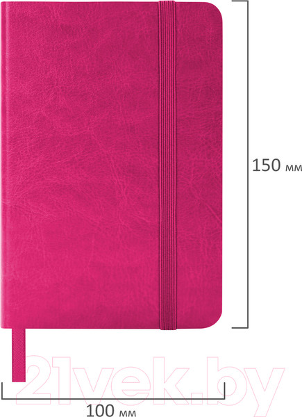 Изображение товара Ежедневник Brauberg Metropolis Ultra / 113302 (розовый)