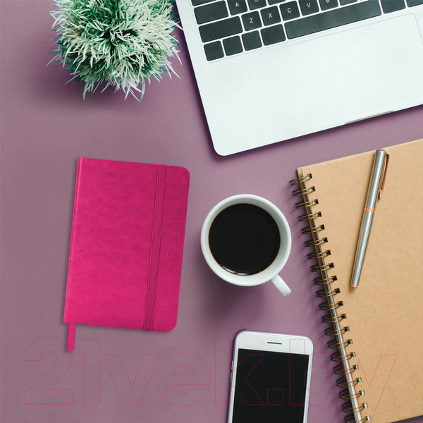 Изображение товара Ежедневник Brauberg Metropolis Ultra / 113302 (розовый)