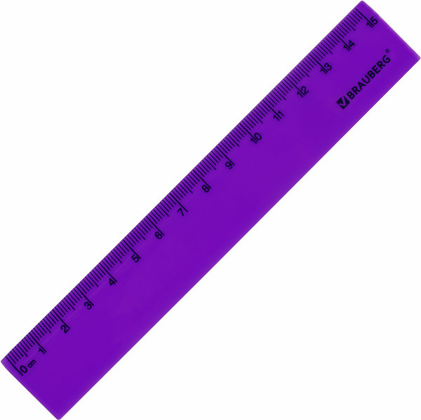 Изображение товара Линейка Brauberg Neon / 210750 (в ассортименте)