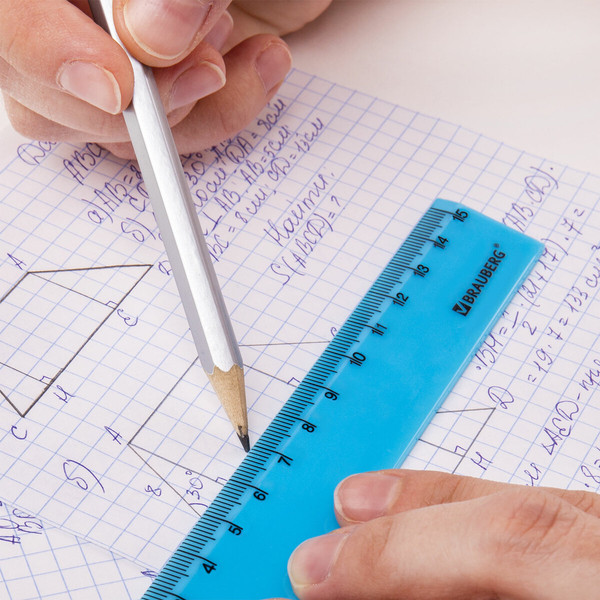 Изображение товара Линейка Brauberg Neon / 210750 (в ассортименте)