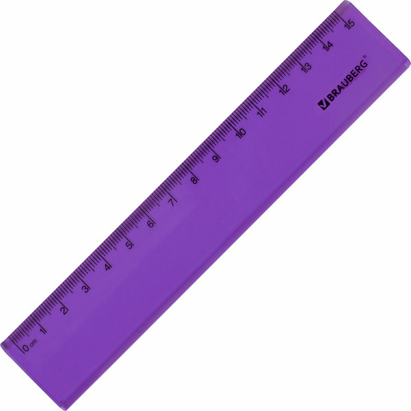 Изображение товара Линейка Brauberg Fruity / 210765 (в ассортименте)