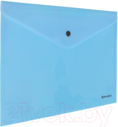 Изображение товара Папка-конверт Brauberg Pastel / 270474 (аквамарин)