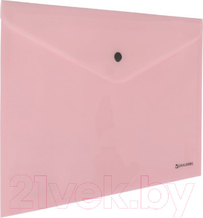 Изображение товара Папка-конверт Brauberg Pastel / 270476 (персиковый)