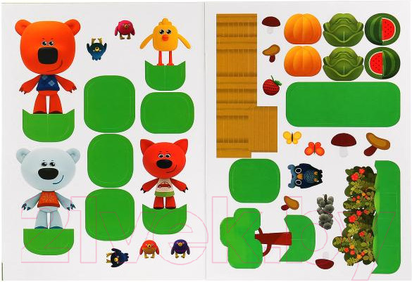 Изображение товара Развивающая книга Умка Веселые поделки. Мимимишки. Активити