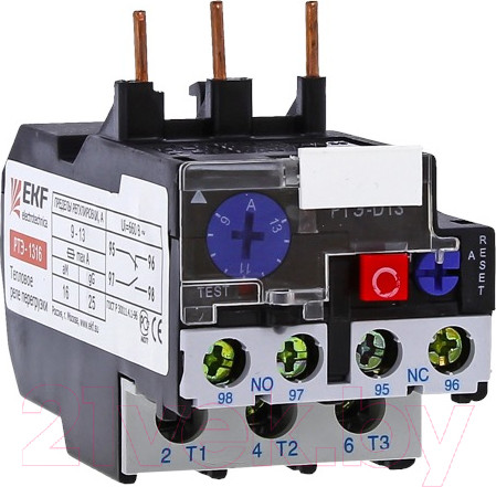 Изображение товара Реле тепловое EKF PROxima РТЭ-1305 0.63-1А / rel-1305-0.63-1