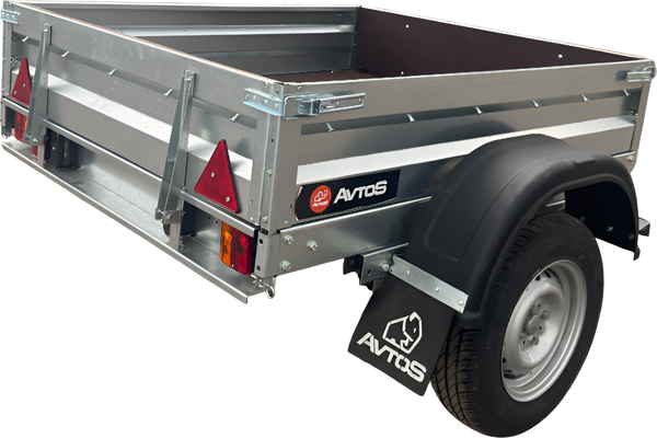 Изображение товара Прицеп для автомобиля Avtos A15M1B (1500x1300x300, R13, ресс. AL-KO)