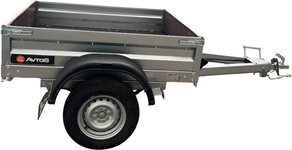 Изображение товара Прицеп для автомобиля Avtos A15M1B (1500x1300x300, R13, ресс. AL-KO)