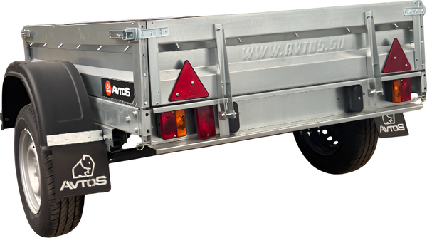 Изображение товара Прицеп для автомобиля Avtos A15M1B (1500x1300x300, R13, ресс. AL-KO)