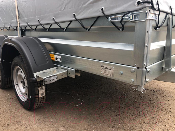 Изображение товара Прицеп для автомобиля Avtos A20M1B (2000x1300x300, R13, ресс. AL-KO)