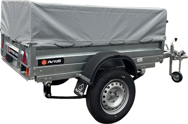 Изображение товара Прицеп для автомобиля Avtos A20M1B (2000x1300x300, R13, ресс. 3302(ГАЗ-1лист), тент 400мм)