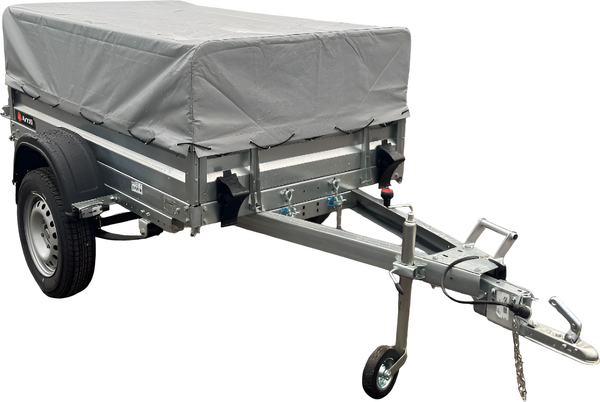 Изображение товара Прицеп для автомобиля Avtos A20M1B (2000x1300x300, R13, ресс. 3302(ГАЗ-1лист), тент 400мм)