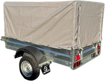 Изображение товара Прицеп для автомобиля Avtos A20M1B (2000x1300x300, R13, ресс. AL-KO, тент 800мм)