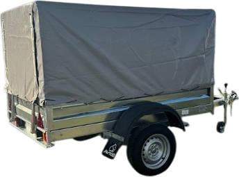 Изображение товара Прицеп для автомобиля Avtos A20M1B (2000x1300x300, R13, ресс. AL-KO, тент 800мм)