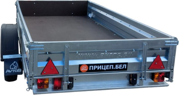 Изображение товара Прицеп для автомобиля Avtos А25М1В (2500x1300x300, R13, ресс. AL-KO)