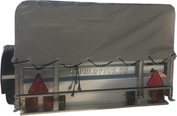 Изображение товара Прицеп для автомобиля Avtos А25М1В (2500x1300x300, R13, ресс. 3302 ГАЗ-1лист, тент 400мм)