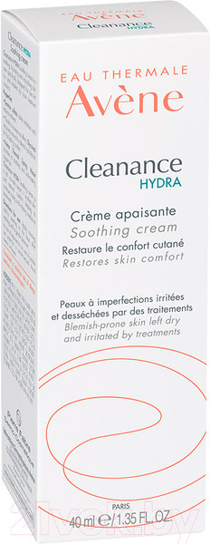 Изображение товара Крем для лица Avene Cleanance Гидра успокаивающий (40мл)