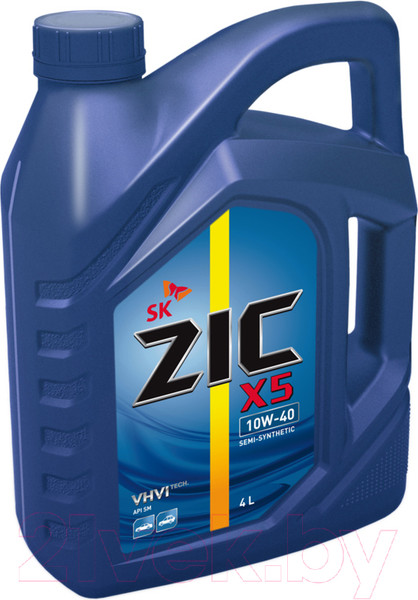 Изображение товара Моторное масло ZIC X5 10W40 / 162622 (4л)