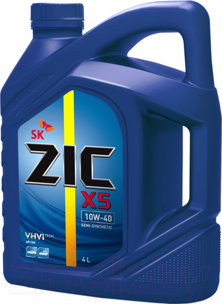 Изображение товара Моторное масло ZIC X5 10W40 / 162622 (4л)