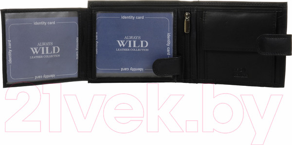 Изображение товара Портмоне Always Wild N992L-P-CCD (черный)