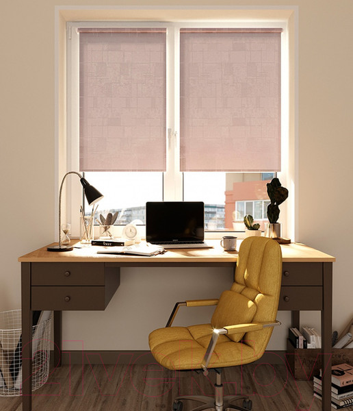 Изображение товара Рулонная штора LEGRAND Акцент 38x175 / 58094870 (миндаль)