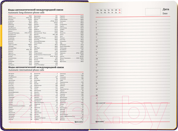 Изображение товара Ежедневник Brauberg Aim / 113424 (фиолетовый)