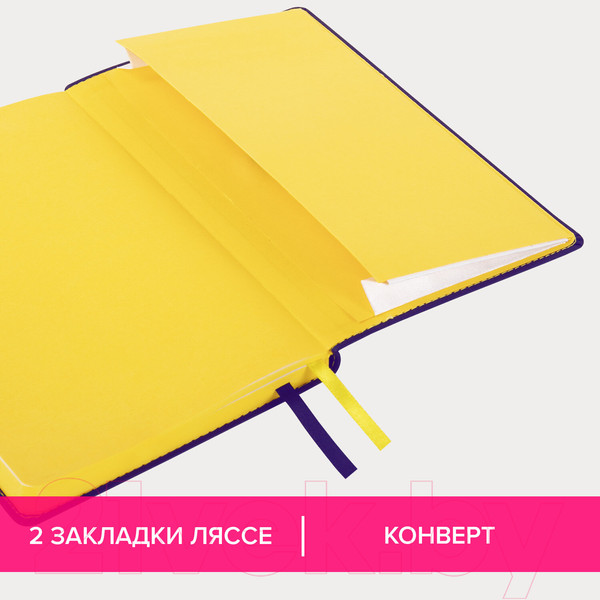 Изображение товара Ежедневник Brauberg Aim / 113424 (фиолетовый)