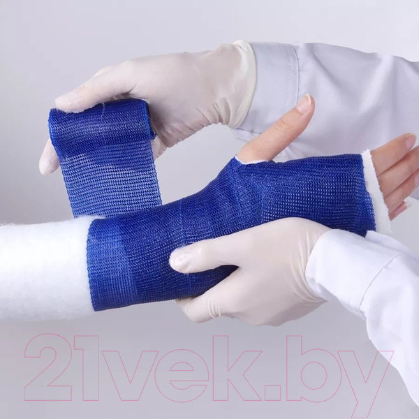 Изображение товара Бинт эластичный Intrarich Cast Soft (7.5см, синий)