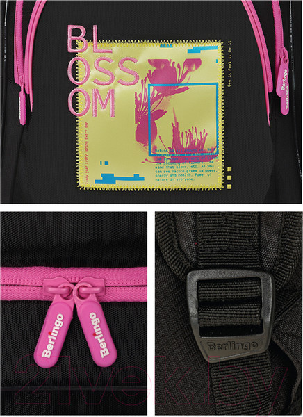 Изображение товара Школьный рюкзак Berlingo Bliss Blossom / RU08050