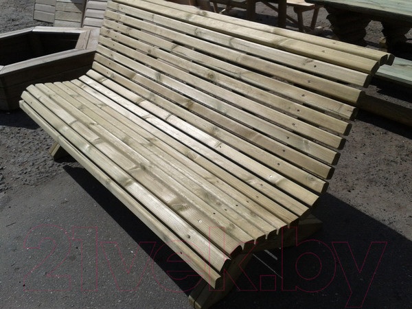 Изображение товара Скамья садовая Массив-Древ 2000x930xH950