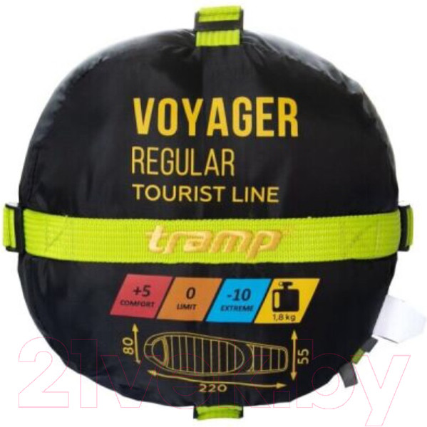 Изображение товара Спальный мешок Tramp Voyager Long / TRS-052L (правый)
