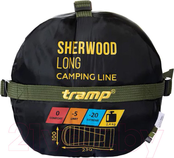 Изображение товара Спальный мешок Tramp Sherwood Long / TRS-054L (правый)