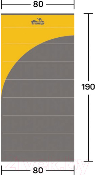 Изображение товара Спальный мешок Tramp Airy Light / TRS-056R (правый)