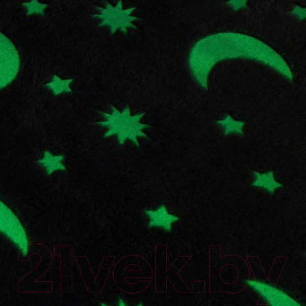 Изображение товара Плед Этель Луна / 7110863 (150x200, корал-флис)