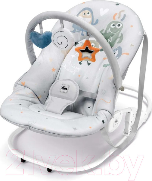 Изображение товара Детский шезлонг Cam Giocam / S362-T259 (маленькие монстры)