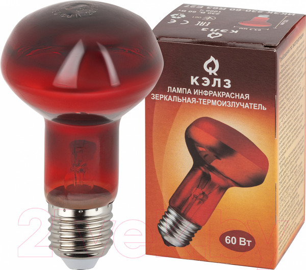 Изображение товара Лампа для растений ЭРА ИКЗК 230-60 R63 / Б0057281