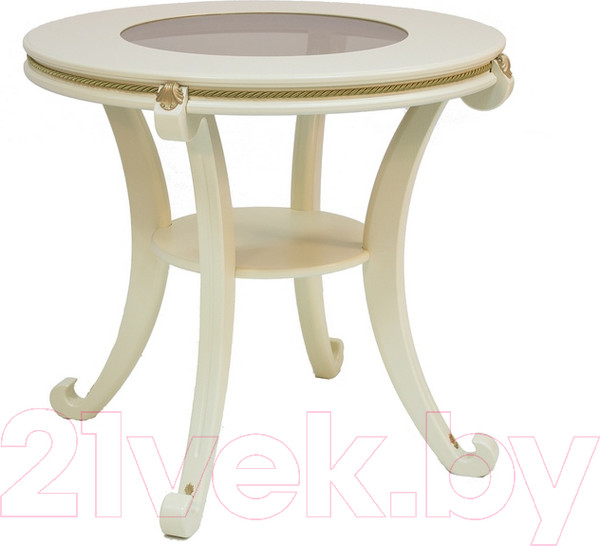 Изображение товара Журнальный столик Мебелик Глория С (дуб шампань)