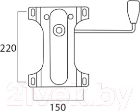 Изображение товара Механизм качания для кресла Brabix Топ-ган 150х220 / 532523