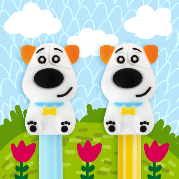 Изображение товара Ручка шариковая Юнландия Собачка / 143807 (ассорти, 0.7мм синий)