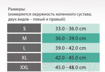 Изображение товара Ортез коленный Oppo 2331 R (M)