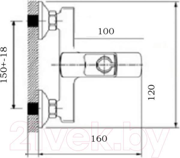 Изображение товара Смеситель Wisent WP30205