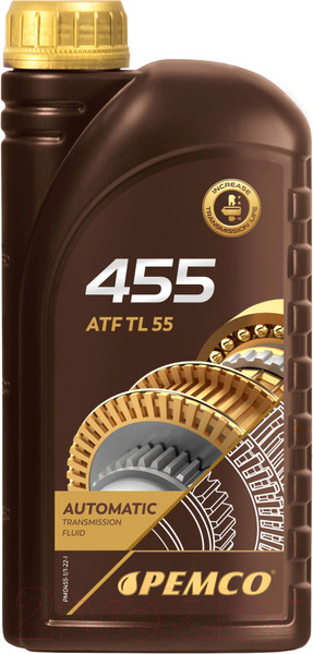 Изображение товара Трансмиссионное масло Pemco 455 ATF TL 55 / PM0455-1 (1л)