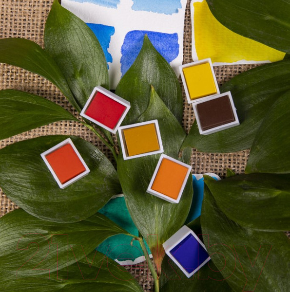 Изображение товара Акварельные краски Brauberg Art Debut / 191777 (18цв)