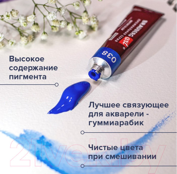 Изображение товара Акварельные краски Brauberg Art Premiere / 191767 (24цв)