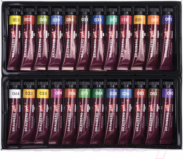 Изображение товара Акварельные краски Brauberg Art Premiere / 191767 (24цв)