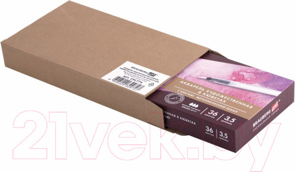 Изображение товара Акварельные краски Brauberg Art Premiere / 191774 (36цв)