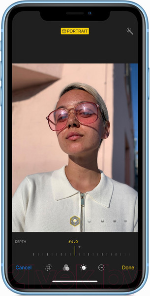 Изображение товара Смартфон восстановленный Apple iPhone XR 64GB Грейд B (голубой)